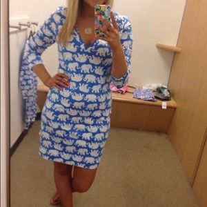 Lilly Pulitzer Tusk In Sun Christie T-shirt Dress